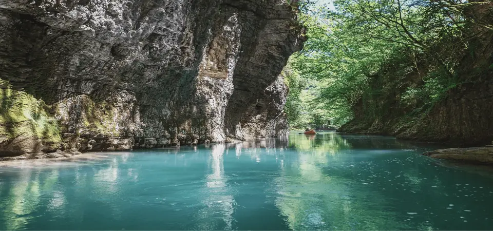 Martvili Canyon Tour and Return to Tbilisi